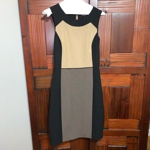 Color block sheath / business dress